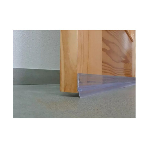 BURLETE BAJO PUERTA ADHESIVO PVC TRANSPARENTE 2155-0 INOFIX