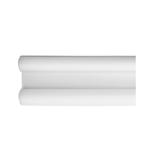 BURLETE BAJO PUERTA DOBLE RODILLO POLIESTER BLANCO 24667 AMIG