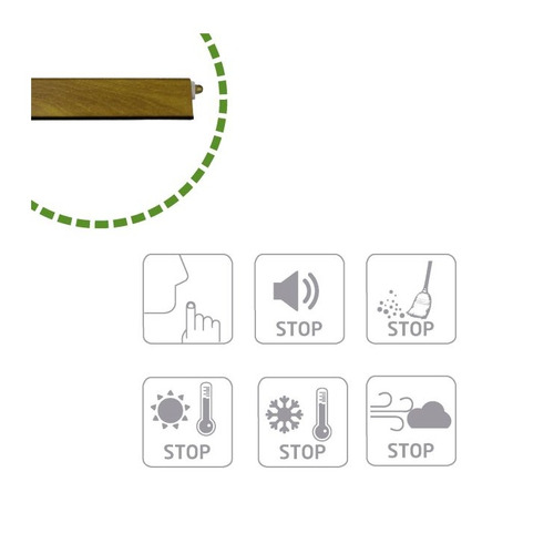 BURLETE PUERTA AUTOMÁTICO ALUMINIO SAPELLY 2894 AMIG