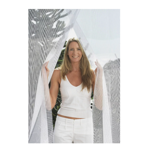 MOSQUITERA PARA PUERTAS BLANCA 150X220 METALTEX