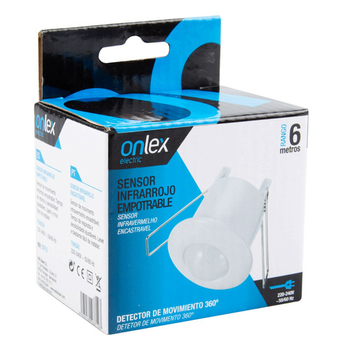 SENSOR MOVIMIENTO  360º EMPOTRAR 23712