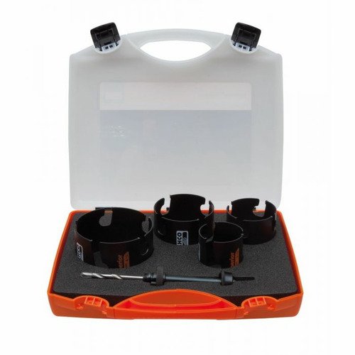 JUEGO 4 CORONAS MULTIMATERIAL (CEMENTO, LADRILLO,…) 3833-PROMOSET-2 BAHCO