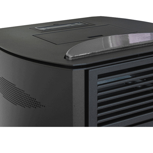 ENZA ESTUFA DE PELLETS 10 KW NEGRO