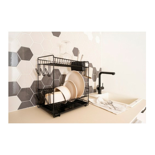 ESCURREPLATOS PLASTIFICADO GRANDE BLANCO 88980