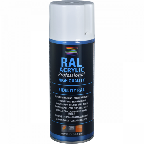 SPRAY ACRYLIC NEGRO BRILLANTE RAL 9005 400ML