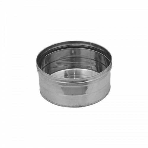 DINAK TE CON TAPON INOX SIMPLE PARED 150 MM