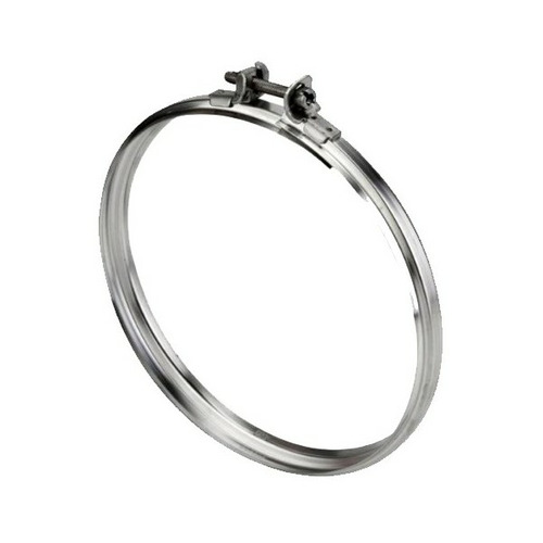 DINAK ABRAZADERA INOX SENCILLA SIMPLE PARED 150 MM