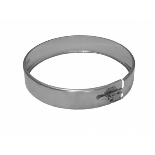 DINAK ABRAZADERA INOX DOBLE PARED 150 MM