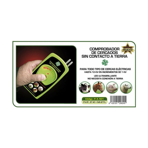 COMPROBADOR CERCAS SIN CONTACTO TIERRA 10KV PA-501