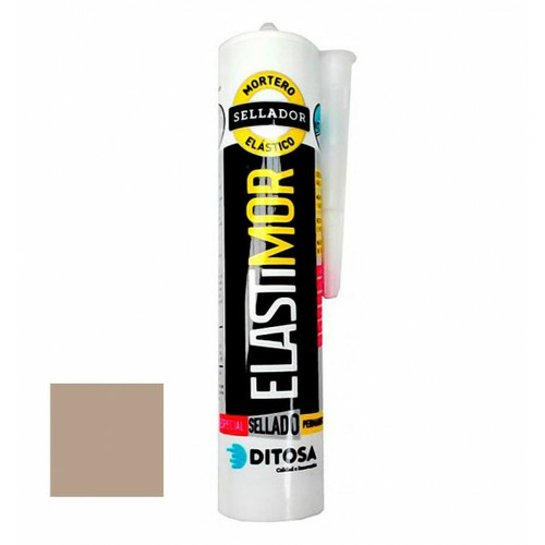 ELASTIMOR SELLADOR EFECTO PIEDRA BEIGE ARENA 310ML DITOSA