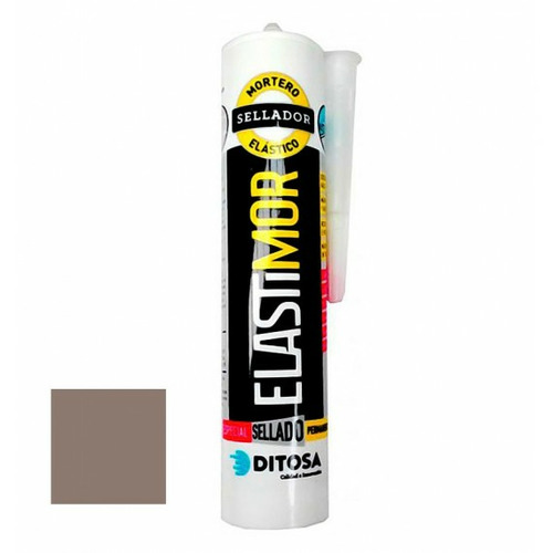 ELASTIMOR SELLADOR EFECTO PIEDRA GRIS CEMENTO 310ML DITOSA