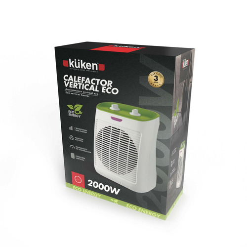 CALEFACTOR VERTICAL ECO 1200/2000W 35260 KÜKEN