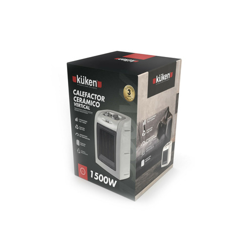 CALEFACTOR CERAMICO 1500W 38020 KÜKEN