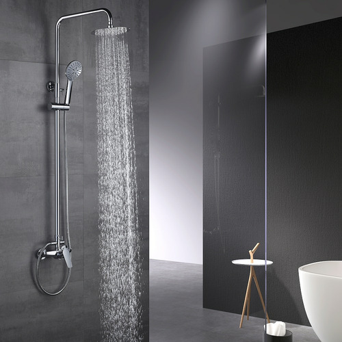 TEIDE CONJUNTO DE DUCHA EXTENSIBLE MONOMANDO CROMO IMEX