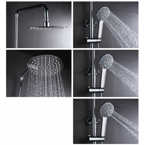 TEIDE CONJUNTO DE DUCHA EXTENSIBLE MONOMANDO CROMO IMEX