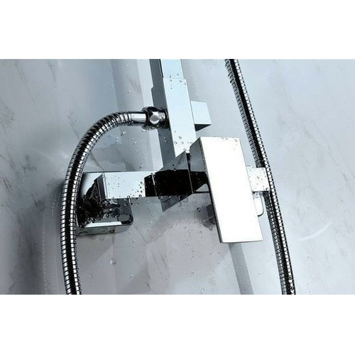 VALENCIA CONJUNTO DE DUCHA EXTENSIBLE MONOMANDO CROMO IMEX