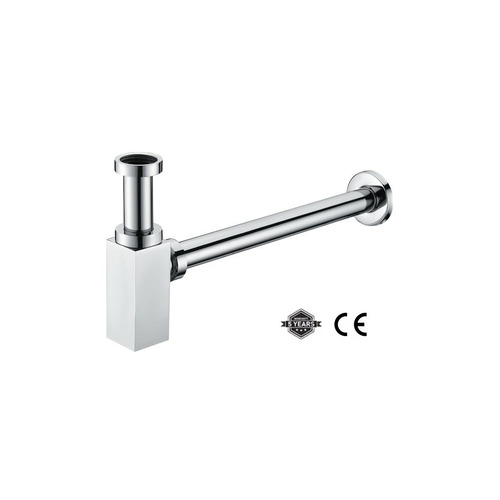 SIFÓN CROMADO VISTO CUADRADO IMEX