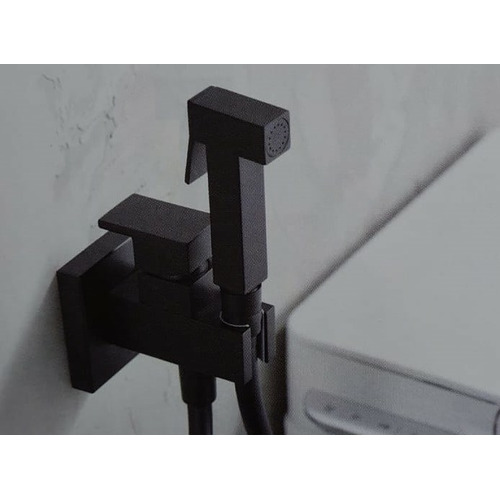 IRLANDA GRIFERÍA DE BIDÉ EMPOTRADA MONOMANDO NEGRO IMEX