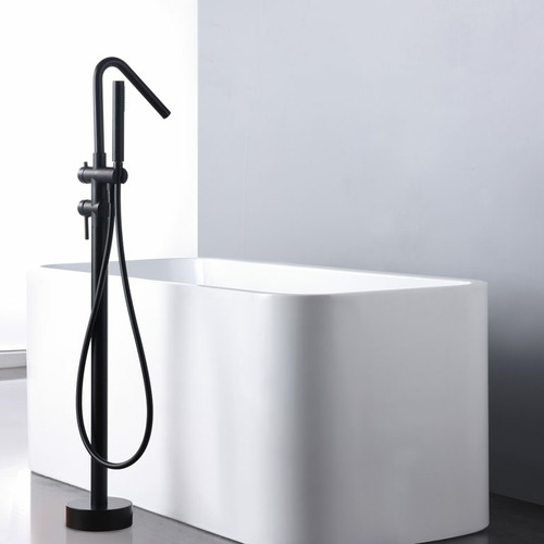 CÓRCEGA GRIFERÍA EXENTA DE BAÑERA NEGRO IMEX