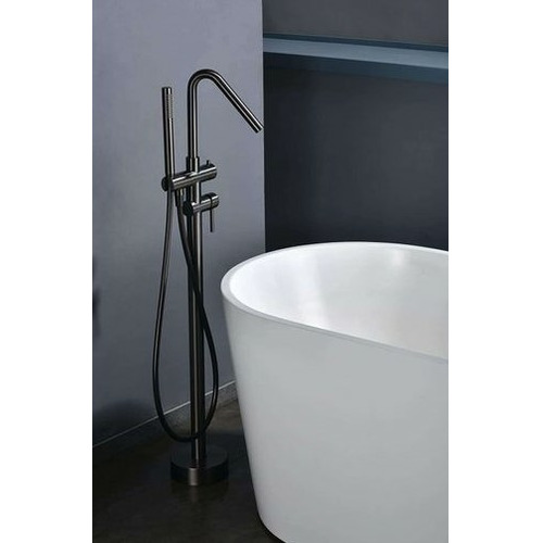 CÓRCEGA GRIFERÍA EXENTA DE BAÑERA NEGRO IMEX