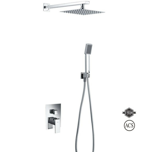 DUBLIN CONJUNTO DUCHA EMPOTRADO MONOMANDO CROMO IMEX