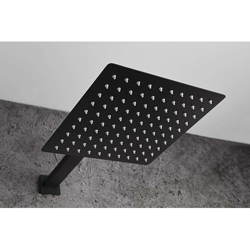 DUBLIN CONJUNTO DUCHA EMPOTRADO MONOMANDO NEGRO IMEX