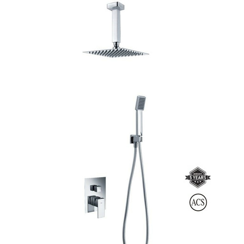 BERLIN CONJUNTO DUCHA EMPOTRADO MONOMANDO CROMO IMEX