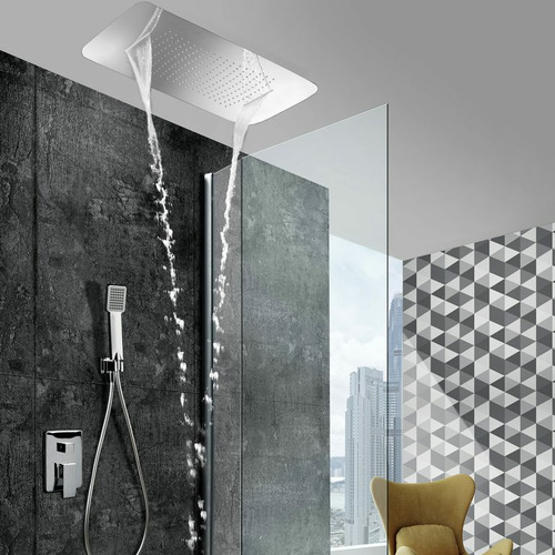 SUMATRA CONJUNTO DUCHA EMPOTRADO MONOMANDO CROMO IMEX