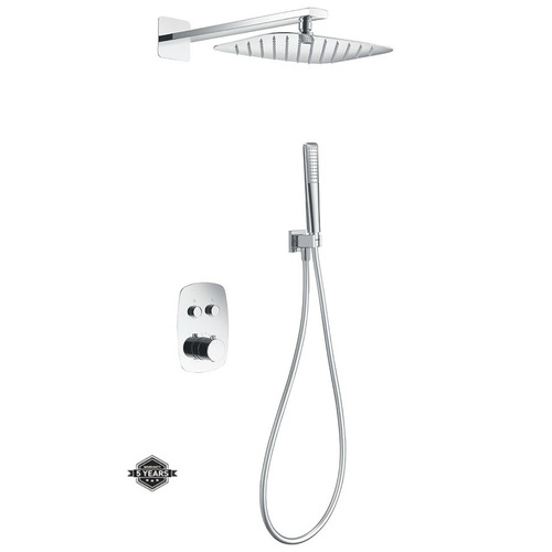HIDRA CONJUNTO DUCHA EMPOTRADO TERMOSTÁTICO CROMO IMEX