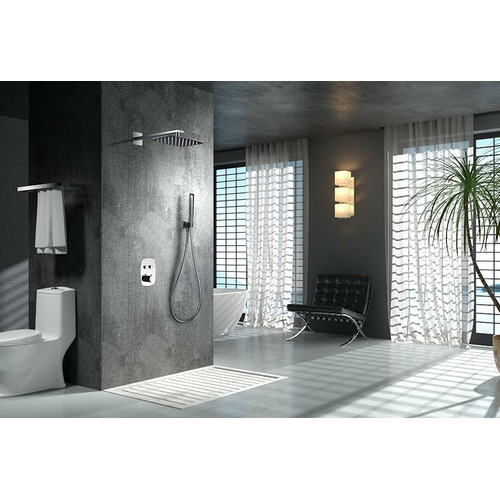 HIDRA CONJUNTO DUCHA EMPOTRADO TERMOSTÁTICO CROMO IMEX