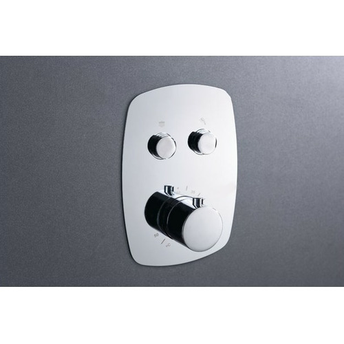 FEROE CONJUNTO DUCHA EMPOTRADO TERMOSTÁTICO CROMO IMEX