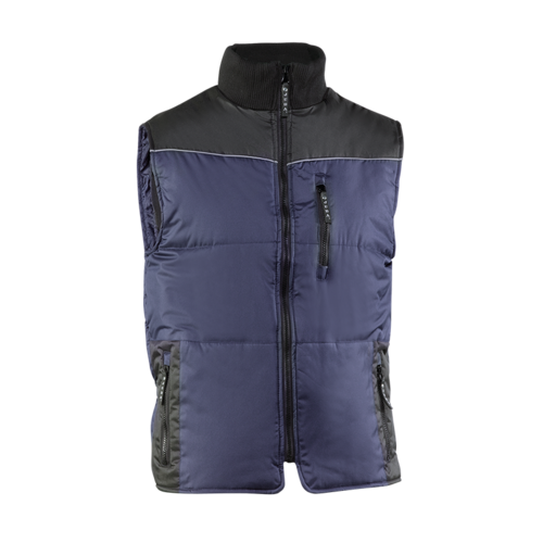 CHALECO ACOLCHADO TALLA L 834 WING NEGRO/MARINO