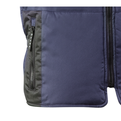 CHALECO ACOLCHADO TALLA L 834 WING NEGRO/MARINO