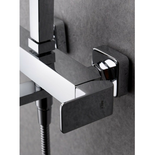 FIYI CONJUNTO DE BAÑERA EXTENSIBLE MONOMANDO CROMO IMEX