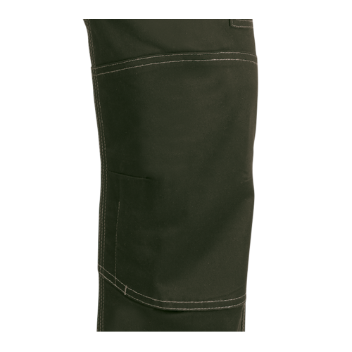 PANTALÓN MULTIBOLSILLOS TALLA XL 131 LIGHT FLEX VERDE CAQUI