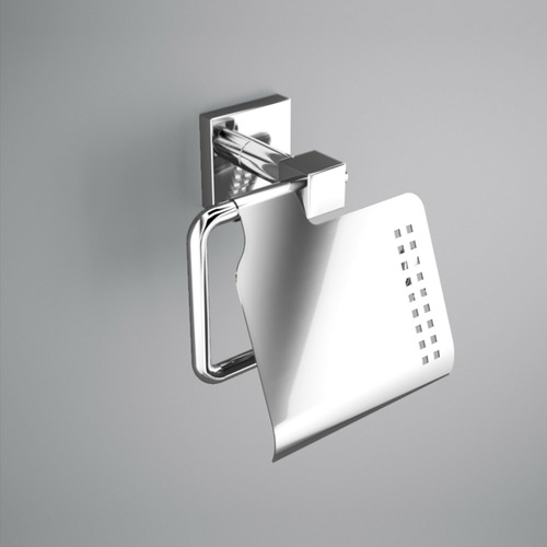 NERVION PORTARROLLOS CON TAPA CROMO