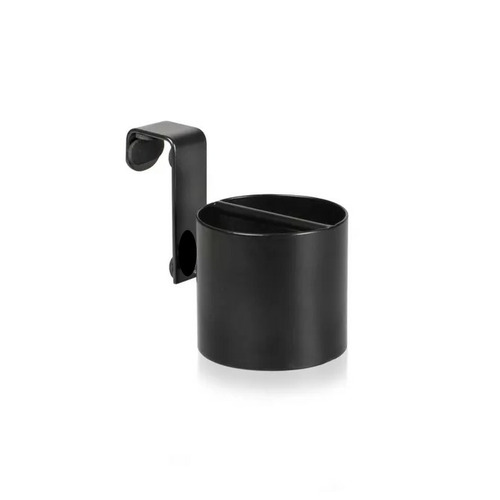 SOPORTE PORTA-PINZA PLANCHAR PELO NEGRO