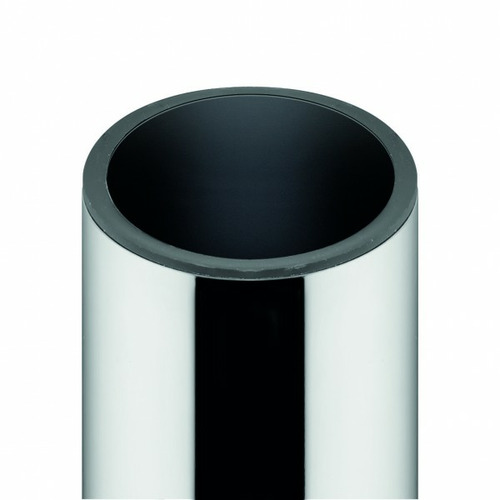 ESCOBILLERO INOX REDONDO A SUELO CROMO