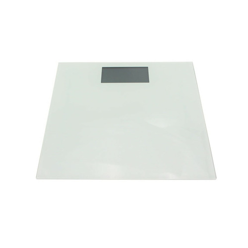 BASCULA BAÑO DIGITAL CRISTAL BLANCO 180KG