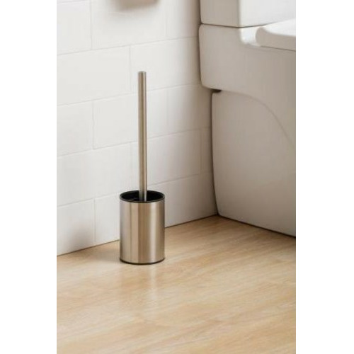 ESCOBILLERO BAÑO ACERO INOX SATIN