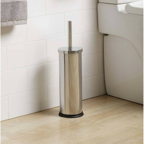 ESCOBILLERO BAÑO ANTIDESLIZANTE ACERO INOX BRILLO