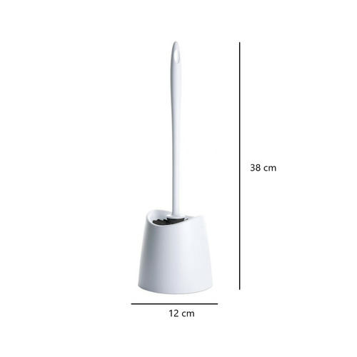 ESCOBILLERO WC BAÑO BLANCO TATAY