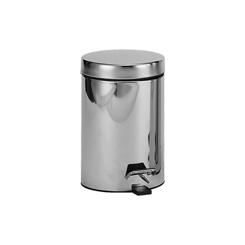 PAPELERA INOX 3L BRILLO