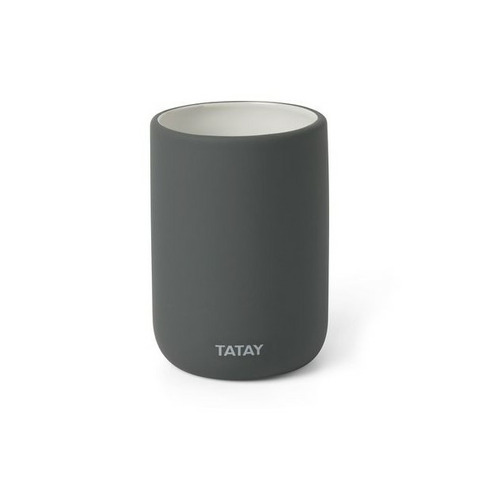 VASO SOBREENCIMERA REDONDO SOFT GRIS