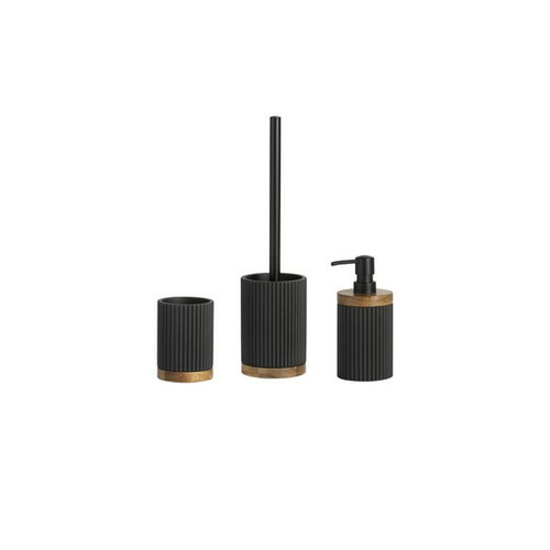 DOSIFICADOR MADERA Y RESINA NEGRA