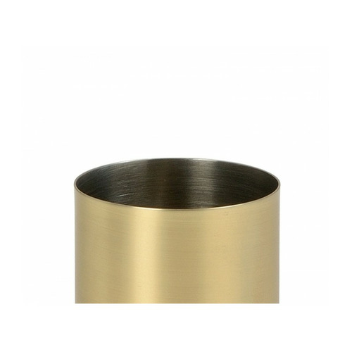 PORTACEPILLOS ACERO INOXIDABLE DORADO