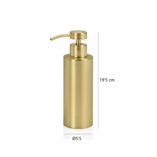 DISPENSADOR ACERO INOXIDABLE DORADO