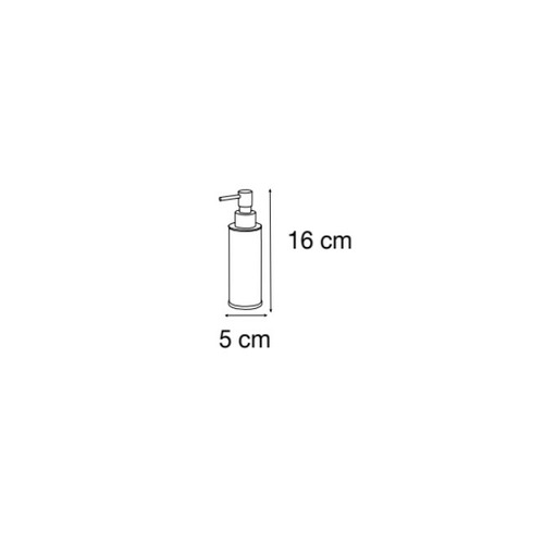DOSIFICADOR SOBREENCIMERA REDONDO CROMO