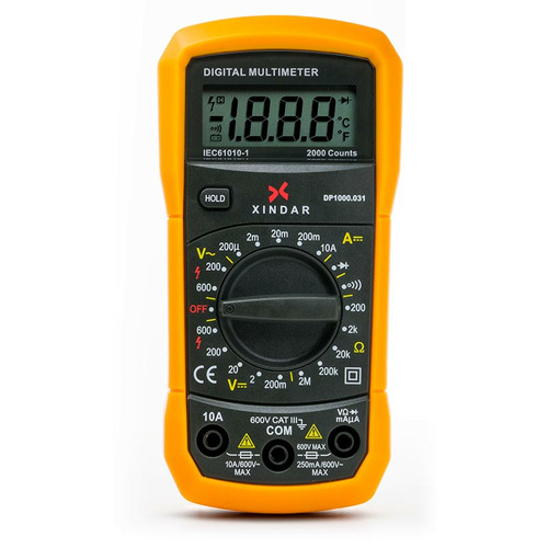 MULTÍMETRO DIGITAL COMPACTO DP1000.031