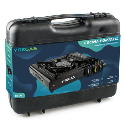 COCINA PORTÁTIL 1 FUEGO YREGAS